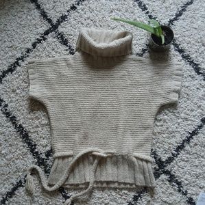 Chunky cozy knit top